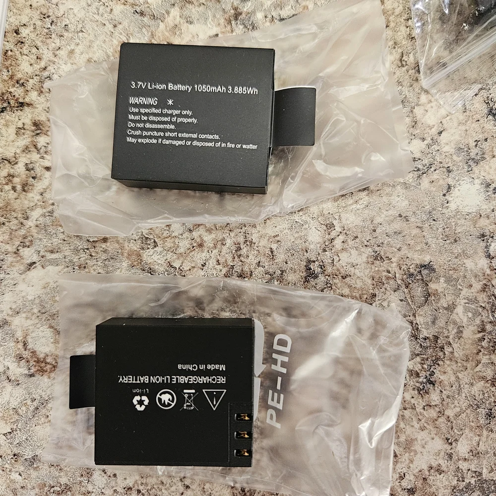 Black Underwater Action Camera